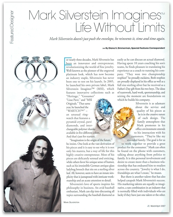JQ Magazine 2007 Designer of the Year Article- pg 1