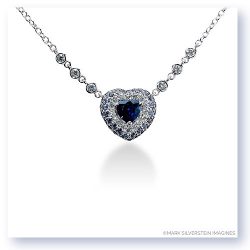 64.52 CTW Multicolored Sapphire and Diamond Necklace | Lee Michaels Fine  Jewelry store